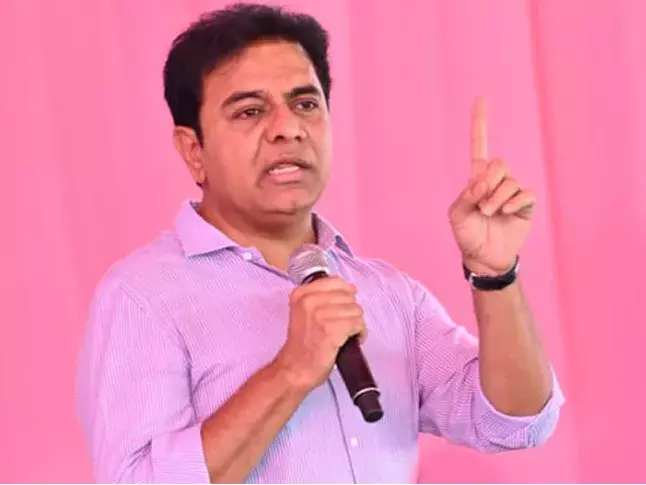 KTR: ఏ కొడుక్కు దమ్ముందో చూస్తా:కేటీఆర్ KTR: ఏ కొడుక్కు దమ్ముందో చూస్తా:కేటీఆర్