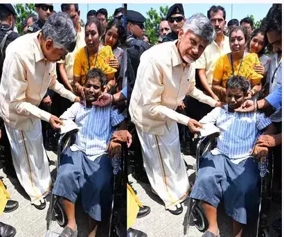 CBN: మరోసారి మానవత్వం చాటుకున్న చంద్రబాబు CBN: మరోసారి మానవత్వం చాటుకున్న చంద్రబాబు