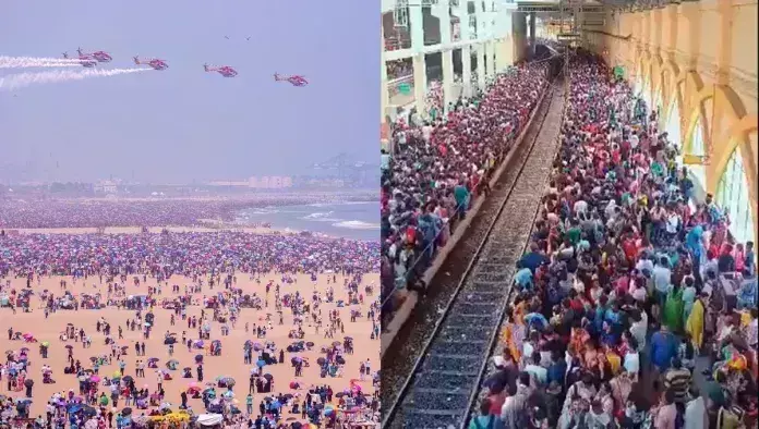 Air Show:  చెన్నై ఎయిర్‌ షోలో విషాదం..