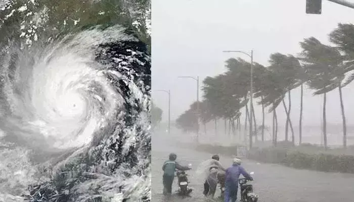 AP Rains: ఒకేసారి మూడు తుఫాన్లు..రాష్ట్రానికి భారీ వర్ష సూచన AP Rains: ఒకేసారి మూడు తుఫాన్లు..రాష్ట్రానికి భారీ వర్ష సూచన