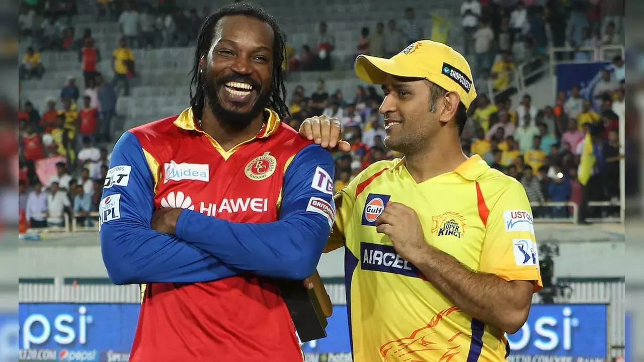 MS Dhoni : ఎంఎస్ ధోనీ ట్రెండ్ సెట్టర్ : క్రిస్ గేల్ MS Dhoni : ఎంఎస్ ధోనీ ట్రెండ్ సెట్టర్ : క్రిస్ గేల్