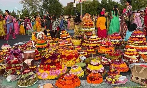 Bathukamma Festival : మన బతకమ్మకు అమెరికాలో అధికారిక గుర్తింపు