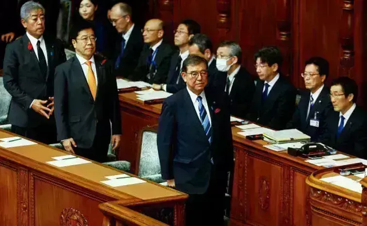 Japan : పార్లమెంట్ దిగువ సభను రద్దు చేసిన జపాన్ ప్రధాని ఇషిబా