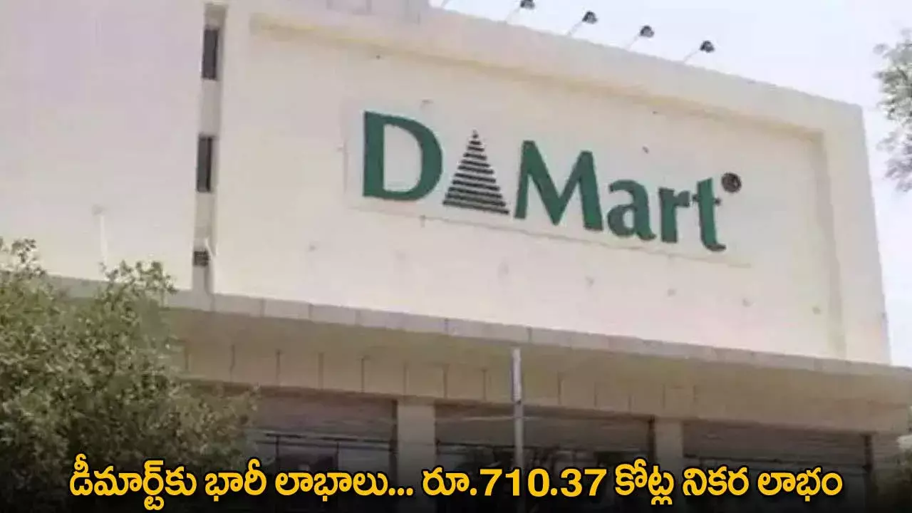 Dmart : డీమార్ట్‌కు భారీ లాభాలు... రూ.710.37 కోట్ల నికర లాభం