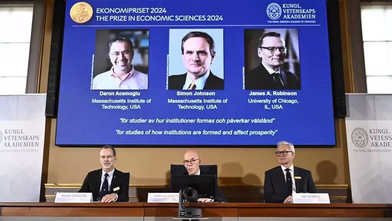 Nobel : అర్థశాస్త్రంలో ముగ్గురికి నోబెల్