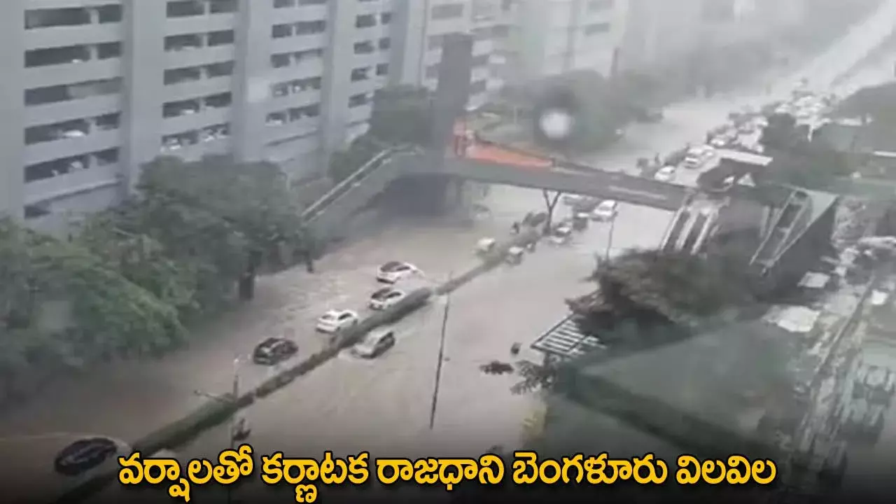 Bengaluru Floods: వర్షాలతో కర్ణాటక రాజధాని బెంగళూరు విలవిల