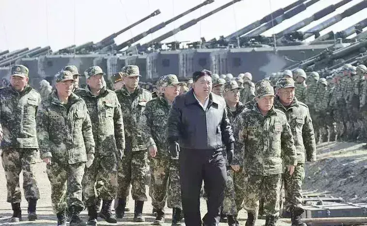 North Korea: ఉత్తర కొరియా ఆర్మీలో వారంలో 14 లక్షల మంది చేరిక North Korea: ఉత్తర కొరియా ఆర్మీలో వారంలో 14 లక్షల మంది చేరిక