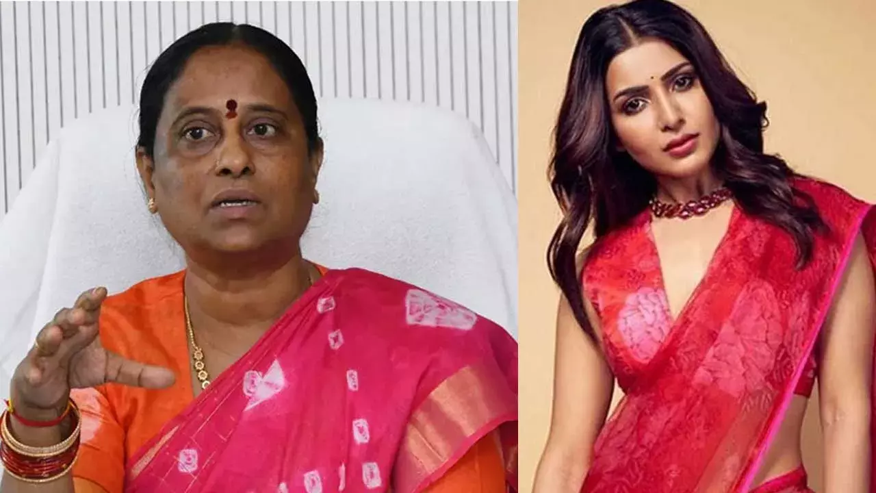 Konda Surekha : కొండా సురేఖ కామెంట్స్ పై సమంత రియాక్షన్ Konda Surekha : కొండా సురేఖ కామెంట్స్ పై సమంత రియాక్షన్