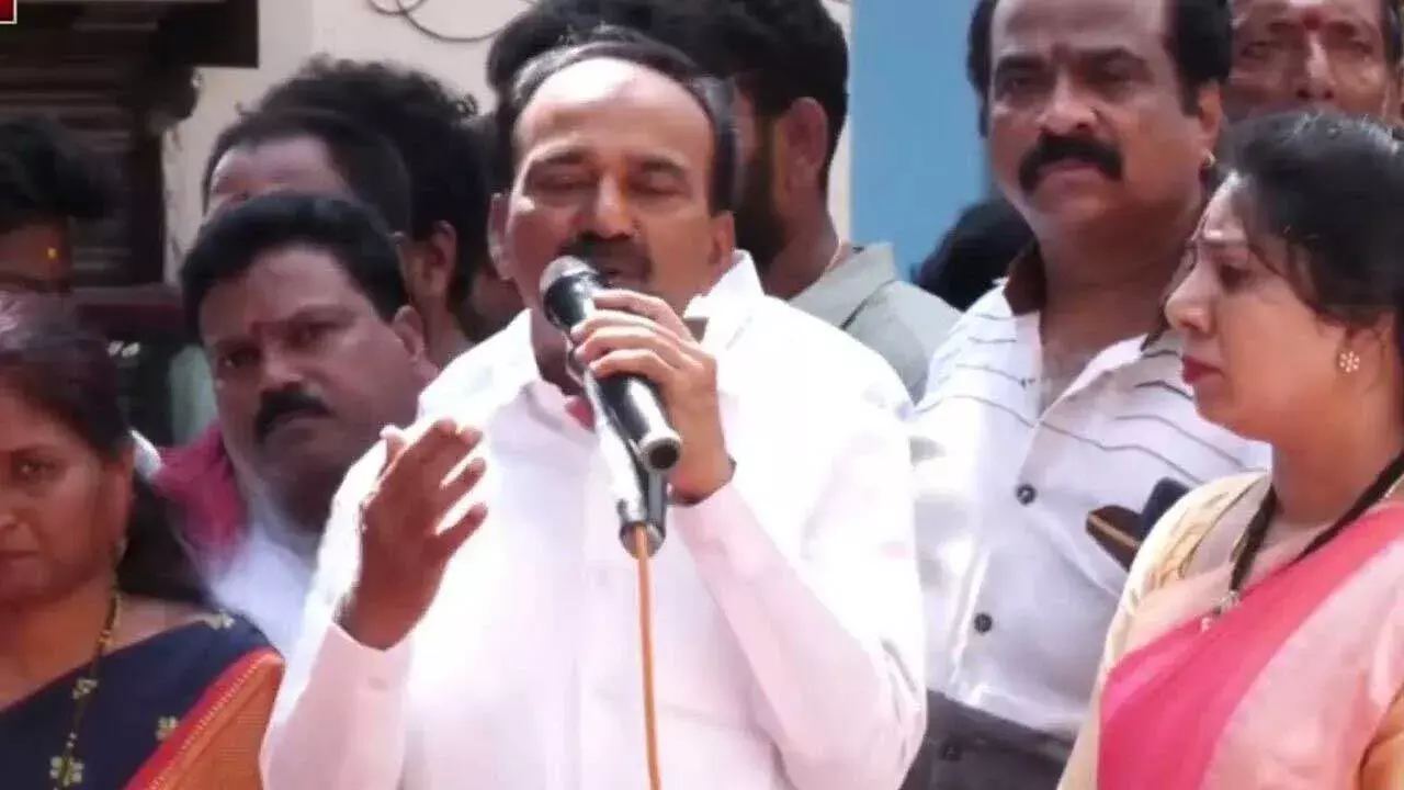 TG : సికింద్రాబాద్ ర్యాలీలో ఈటల.. నిందితుడికి కఠిన శిక్ష వేయాలని డిమాండ్