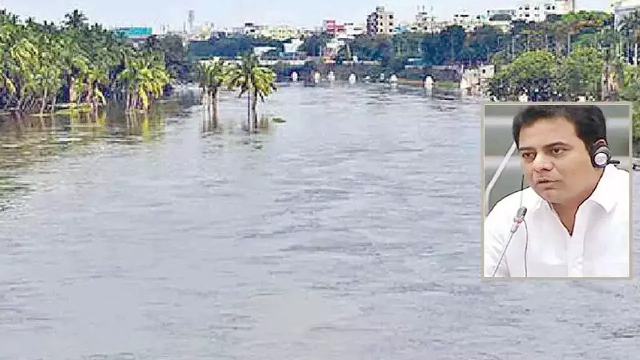 Musi River : మూసీని మురికి కూపంగా మార్చిందే కాంగ్రెస్.. కేటీఆర్ ఎటాక్ Musi River : మూసీని మురికి కూపంగా మార్చిందే కాంగ్రెస్.. కేటీఆర్ ఎటాక్