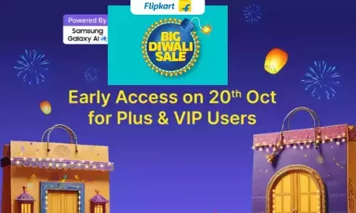 Flipkart Diwali Sale : అక్టోబర్ 21 నుంచి ఫ్లిప్కార్ట్ బిగ్ దీపావళి సేల్ Flipkart Diwali Sale : అక్టోబర్ 21 నుంచి ఫ్లిప్కార్ట్ బిగ్ దీపావళి సేల్