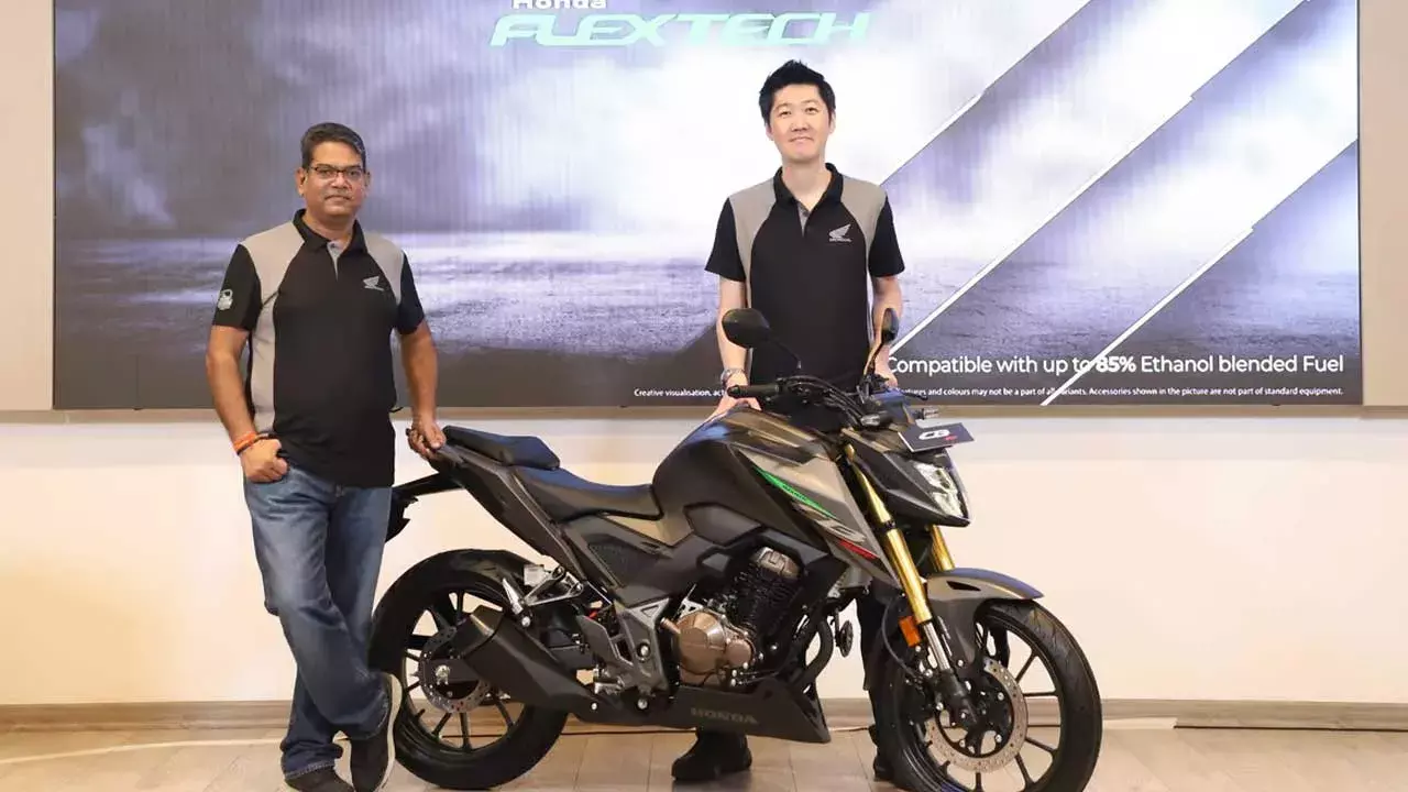 Honda : హోండా నుంచి ఫ్లెక్స్ ఫ్యూయెల్ బైక్ Honda : హోండా నుంచి ఫ్లెక్స్ ఫ్యూయెల్ బైక్