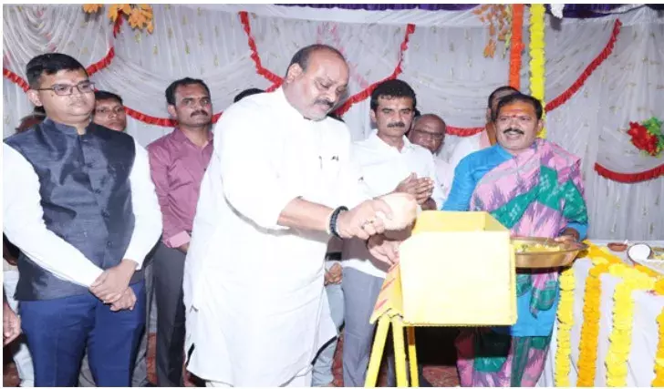 PORT: మూలపేటలో పోర్టు పనులు పునఃప్రారంభం PORT: మూలపేటలో పోర్టు పనులు పునఃప్రారంభం