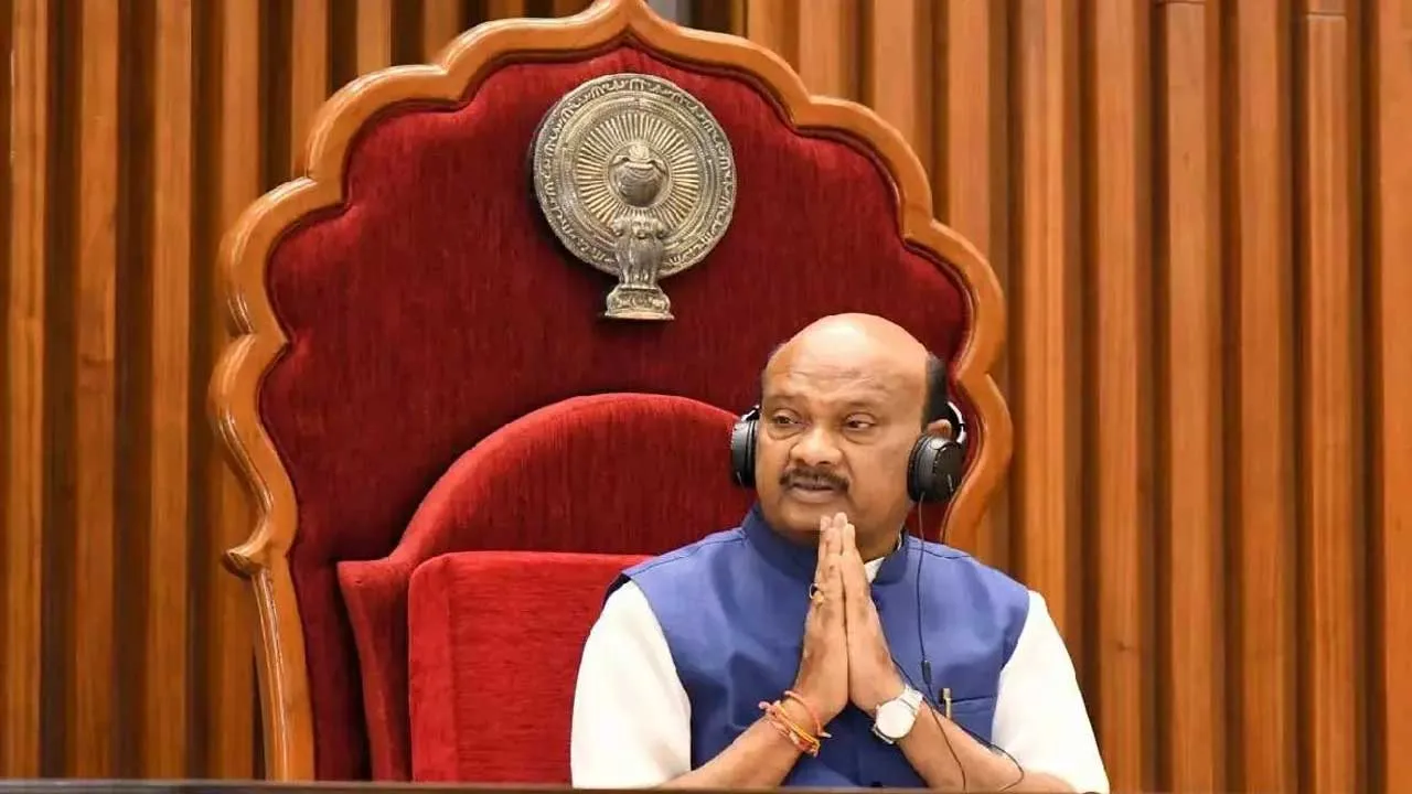 AP : నమస్తే పెట్టాల్సి వస్తుందనే జగన్ అసెంబ్లీకి రావడం లేదు : స్పీకర్ AP : నమస్తే పెట్టాల్సి వస్తుందనే జగన్ అసెంబ్లీకి రావడం లేదు : స్పీకర్