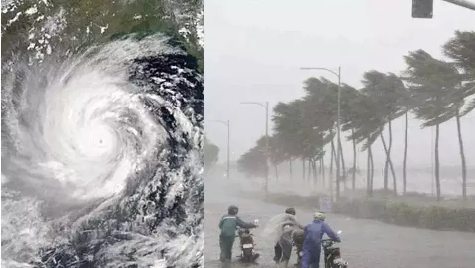 RAINS: తుఫాను ముప్పు.. భారీ వర్షాలు RAINS: తుఫాను ముప్పు.. భారీ వర్షాలు