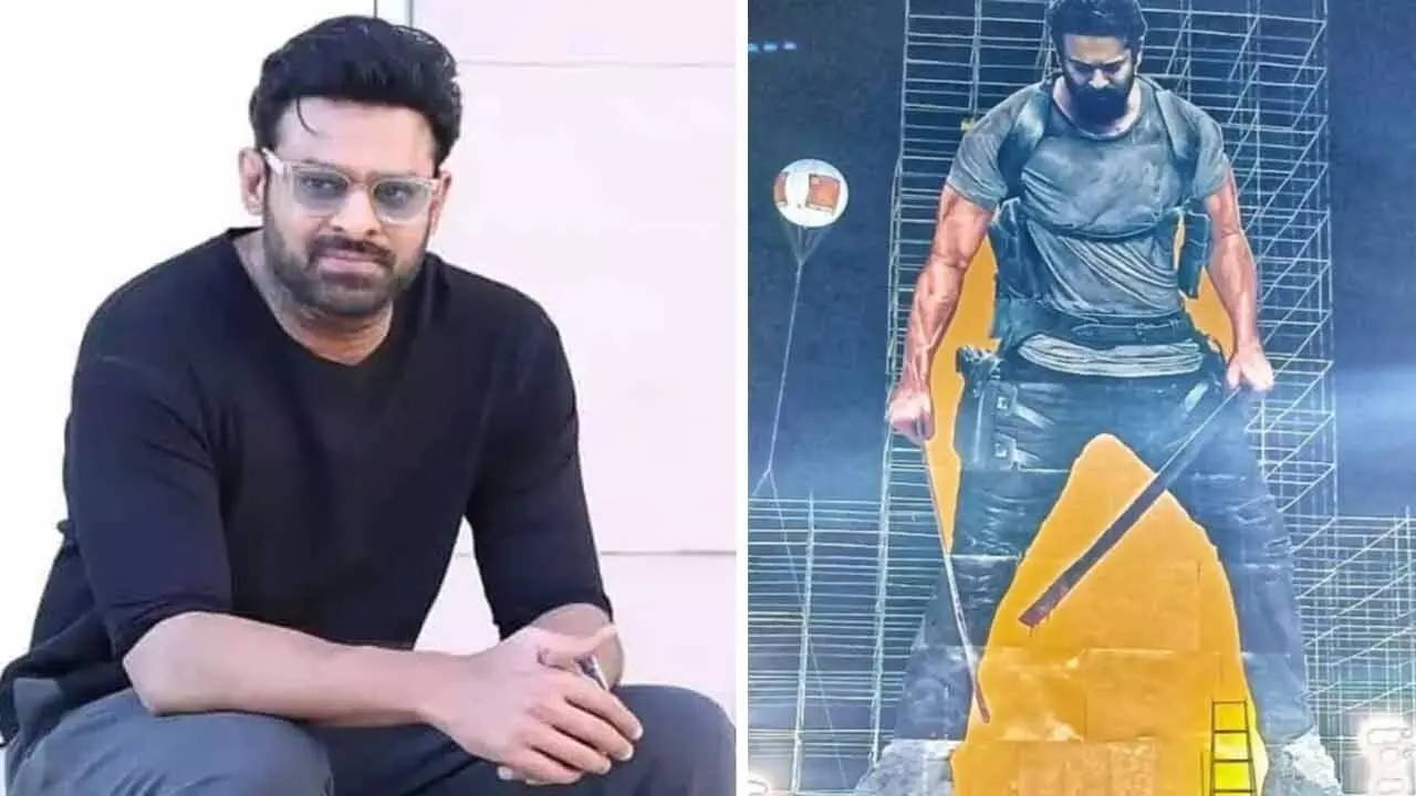 Prabhas : ప్రభాస్ బర్త్ డే .. కటౌట్ చూసి అన్ని నమ్మేయాలి డ్యూడ్ Prabhas : ప్రభాస్ బర్త్ డే .. కటౌట్ చూసి అన్ని నమ్మేయాలి డ్యూడ్