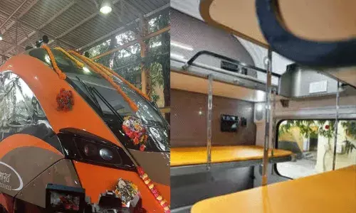 హైటెక్ సౌకర్యాలతో వందే భారత్ స్లీపర్ కోచ్ రైలు..