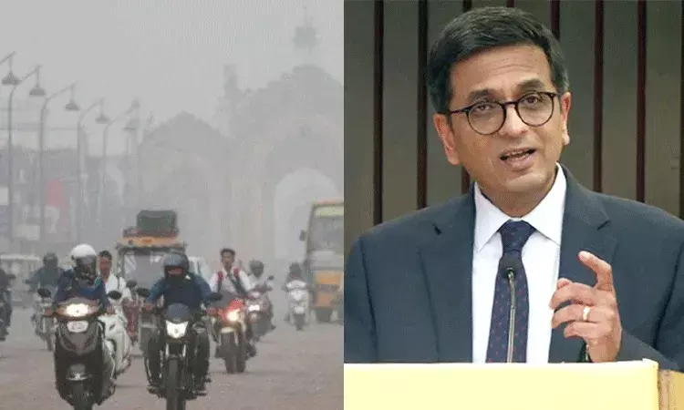 Delhi: వాయు కాలుష్యం భయంతో మార్నింగ్ వాక్ మానేశా: సీజేఐ