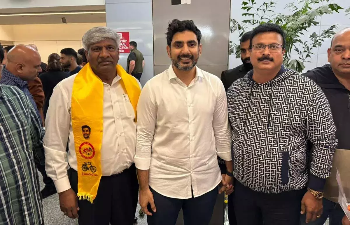 Nara Lokesh: శాన్ ఫ్రాన్సిస్కోలో మంత్రి లోకేశ్కు అపూర్వ స్వాగతం Nara Lokesh: శాన్ ఫ్రాన్సిస్కోలో మంత్రి లోకేశ్కు అపూర్వ స్వాగతం