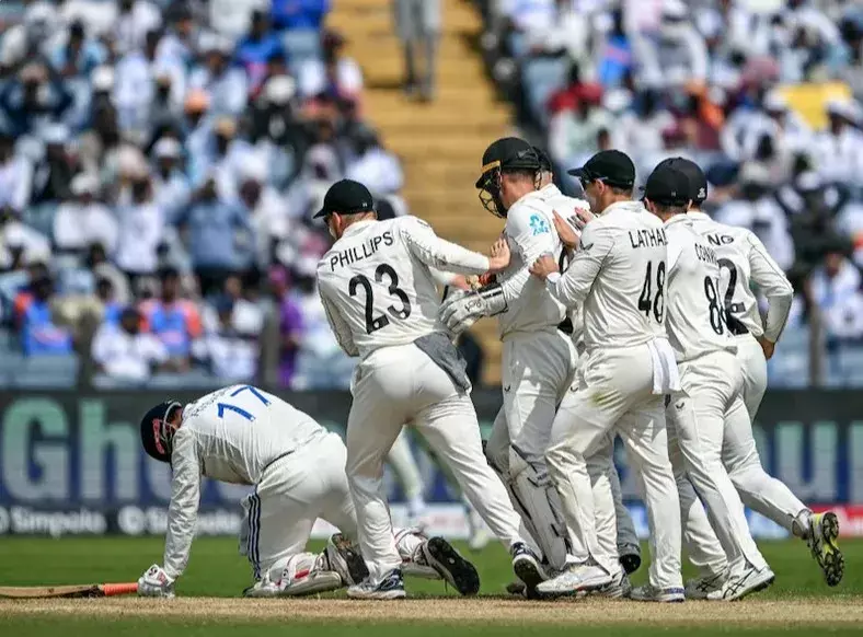 CRICKET: 	భారత్ ఘోర ఓటమి CRICKET: 	భారత్ ఘోర ఓటమి