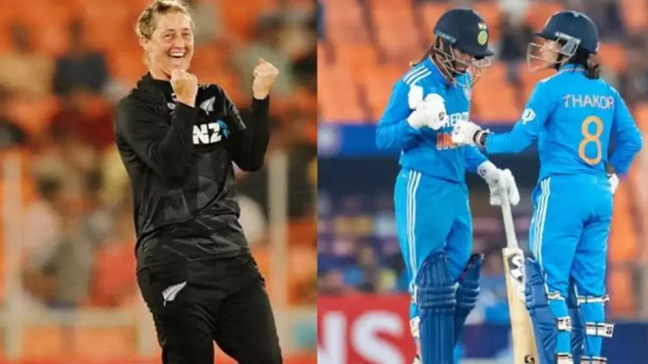 Cricket : రెండో వన్డేలో భారత్ ఓటమి .. 76 పరుగుల తేడాతో కివీస్ గెలుపు Cricket : రెండో వన్డేలో భారత్ ఓటమి .. 76 పరుగుల తేడాతో కివీస్ గెలుపు