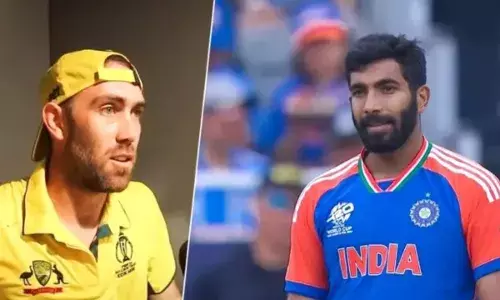 Cricket : బుమ్రాపై మ్యాక్స్వెల్ ప్రశంసలు Cricket : బుమ్రాపై మ్యాక్స్వెల్ ప్రశంసలు