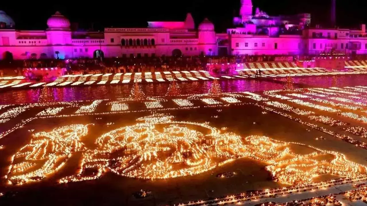 Ayodhya : దీపావళి వేళ అయోధ్య మరో రికార్డ్ Ayodhya : దీపావళి వేళ అయోధ్య మరో రికార్డ్