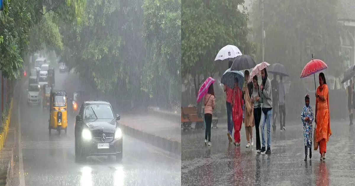 Heavy Rains : తెలుగు రాష్ట్రాల్లో పలు జిల్లాకు ఎల్లో అలర్ట్ Heavy Rains : తెలుగు రాష్ట్రాల్లో పలు జిల్లాకు ఎల్లో అలర్ట్