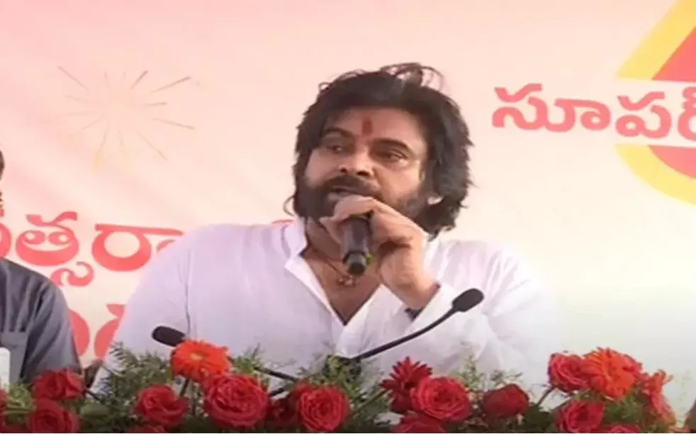 PAWAN: వైసీపీకి పవన్కల్యాణ్ మాస్ వార్నింగ్ PAWAN: వైసీపీకి పవన్కల్యాణ్ మాస్ వార్నింగ్