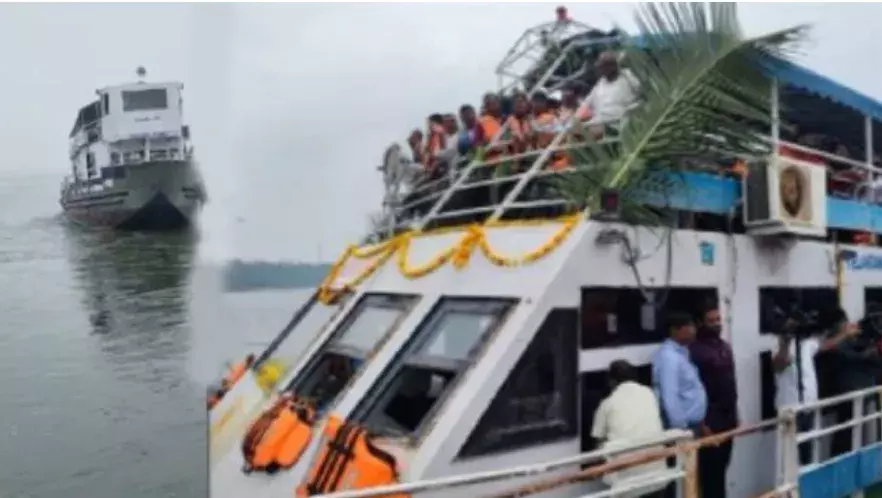 Sagar to Srisailam: నాగార్జున సాగర్ నుంచి శ్రీశైలానికి లాంచీ..