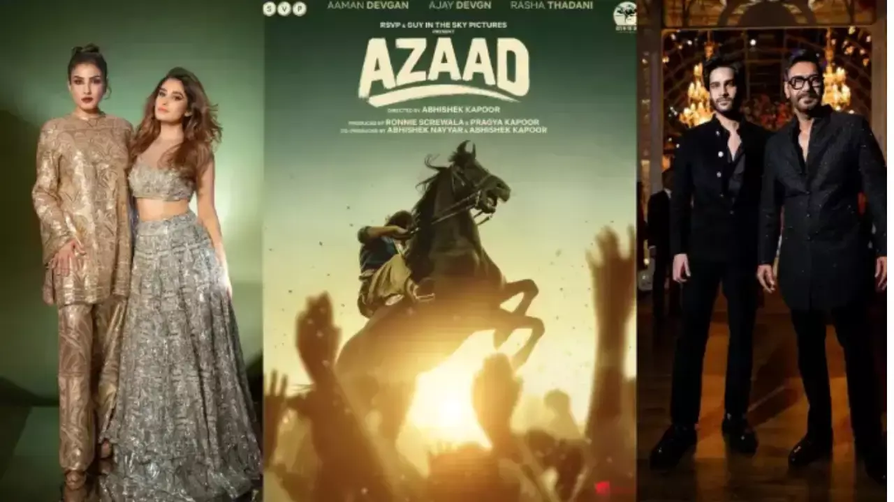 Aaman :  అజయ్ దేవ్ గణ్ కొడుకు, రవీనా టాండన్ కూతురు జంటగా ఆజాద్