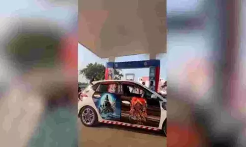 Aghori : కాకినాడ పాదగయలో అఘోరీ