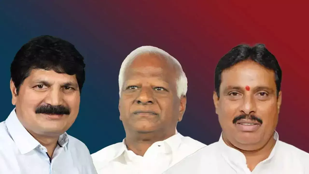 TG : ఆ ముగ్గురు ఎమ్మెల్యేలపై వేటు పడుతుందా? TG : ఆ ముగ్గురు ఎమ్మెల్యేలపై వేటు పడుతుందా?
