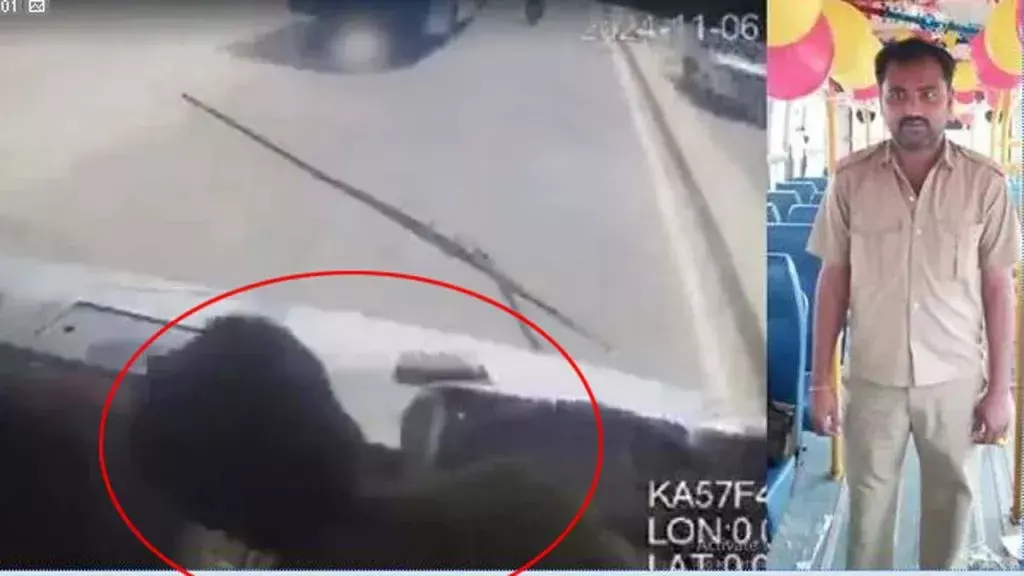 Bengaluru: రన్నింగ్లో ఉండగా డ్రైవర్కు గుండెపోటు.. Bengaluru: రన్నింగ్లో ఉండగా డ్రైవర్కు గుండెపోటు..