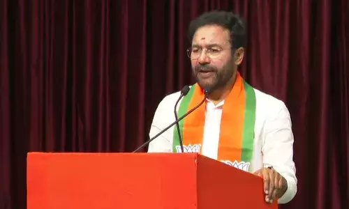 TG : 11 నెలల్లోనే కాంగ్రెస్ పాలనపై తీవ్ర వ్యతిరేకత : కిషన్ రెడ్డి TG : 11 నెలల్లోనే కాంగ్రెస్ పాలనపై తీవ్ర వ్యతిరేకత : కిషన్ రెడ్డి