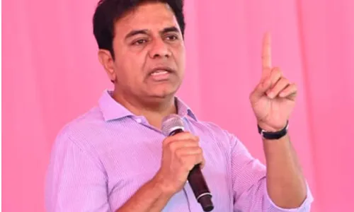 KTR: జైలుకు పంపితే యోగా చేసుకుంటా: కేటీఆర్