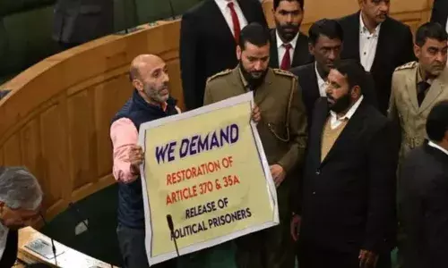 Jammu Kashmir: జమ్మూకశ్మీర్ అసెంబ్లీలో మళ్లీ అదే రగడ