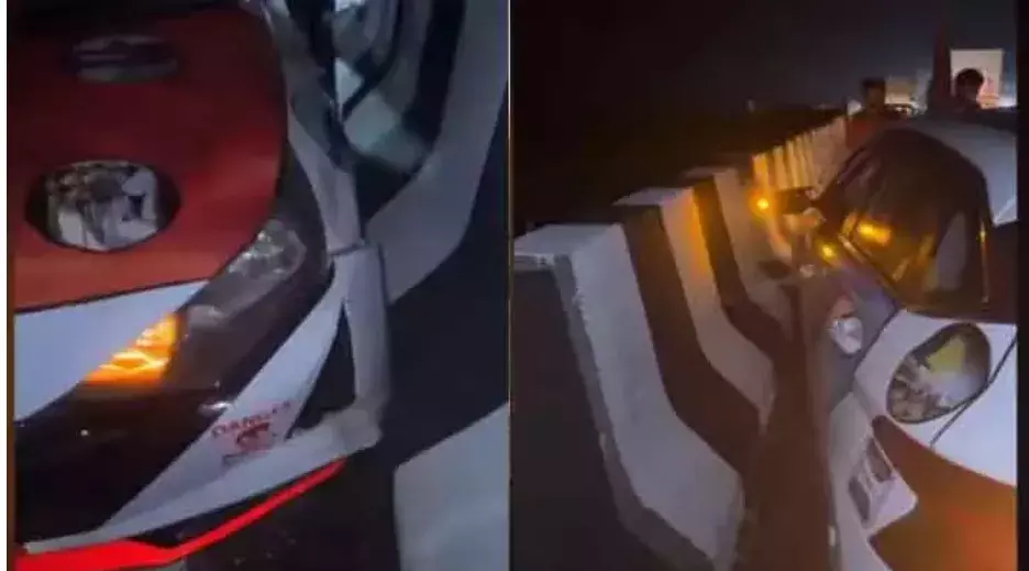 Aghoris : అఘోరీ‌ కారుకు ప్రమాదం