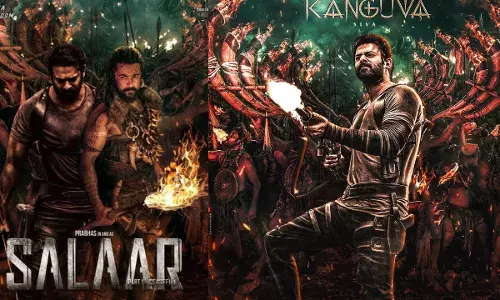 Suriya :  కంగువాకు, సలార్ కు ఉన్న లింక్ ఏంటో తెలుసా..? Suriya :  కంగువాకు, సలార్ కు ఉన్న లింక్ ఏంటో తెలుసా..?