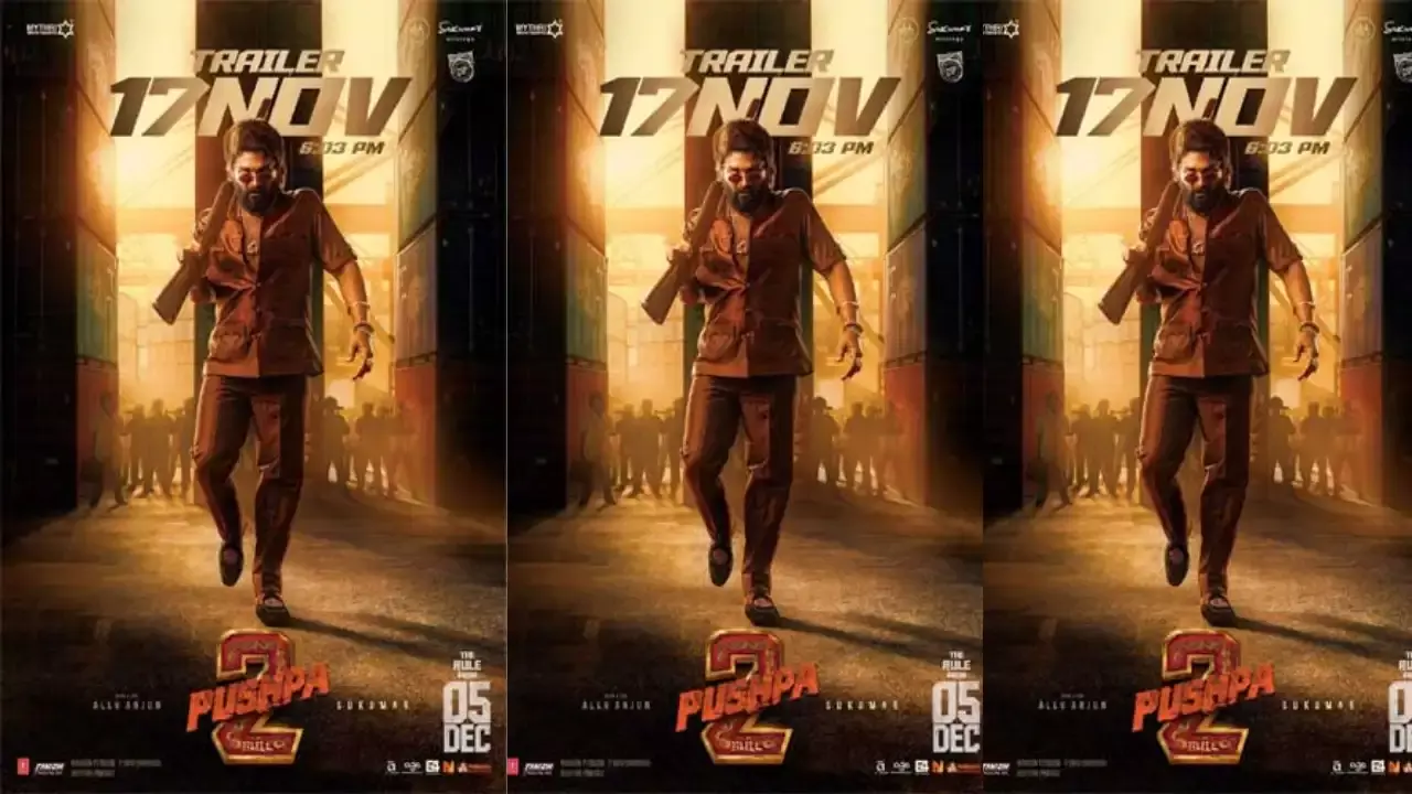 Allu Arjun : ఇదే పుష్ప 2 ట్రైలర్ డేట్ Allu Arjun : ఇదే పుష్ప 2 ట్రైలర్ డేట్