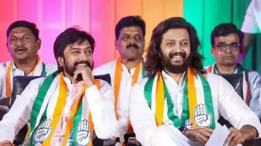 Maharastra elections : సోదరుడి తరఫున ఎన్నికల ప్రచారంలో పాల్గొన్న రితేశ్ దేశ్ముఖ్ Maharastra elections : సోదరుడి తరఫున ఎన్నికల ప్రచారంలో పాల్గొన్న రితేశ్ దేశ్ముఖ్