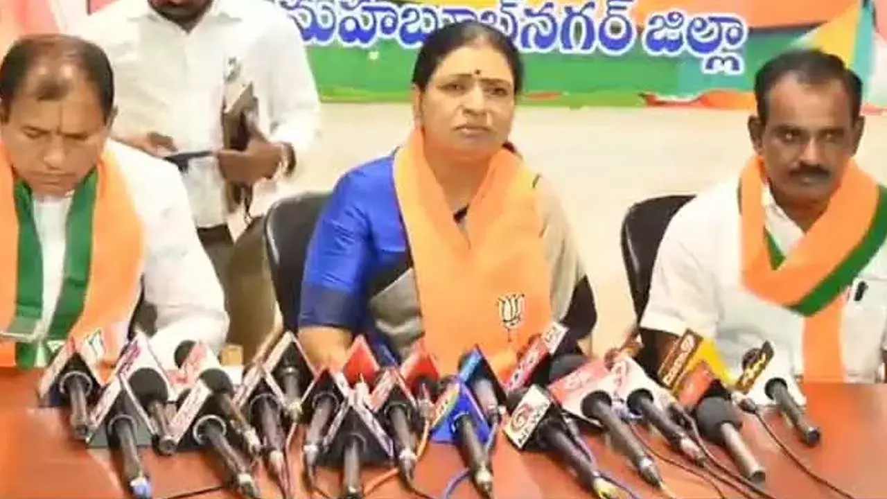 TG : లగచర్ల ఘటన బాధాకరం ఎంపీ డీకే అరుణ