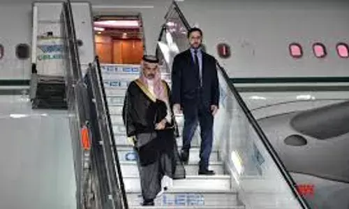 S Jaishankar : భారత్ కు వచ్చిన సౌదీ అరేబియా విదేశాంగ మంత్రి S Jaishankar : భారత్ కు వచ్చిన సౌదీ అరేబియా విదేశాంగ మంత్రి