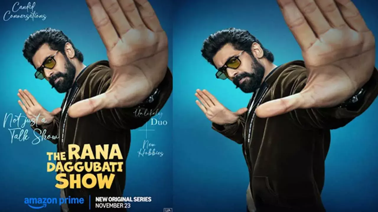 Rana Daggubati Show : ది రానా దగ్గుబాటి షో..అమెజాన్ ప్రైమ్ లో కొత్త షో Rana Daggubati Show : ది రానా దగ్గుబాటి షో..అమెజాన్ ప్రైమ్ లో కొత్త షో