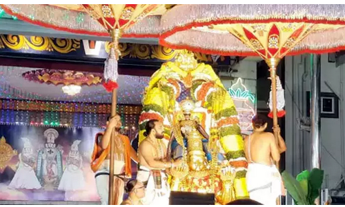TIRUMALA: వైభవంగా కార్తీక పౌర్ణమి గరుడసేవ