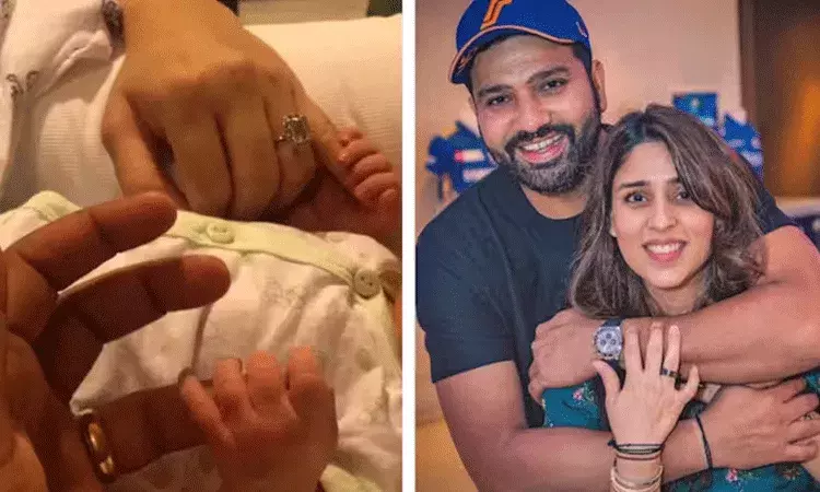 రెండవ బిడ్డను స్వాగతించిన రోహిత్ శర్మ.. మగబిడ్డకు జన్మనిచ్చిన రితిక