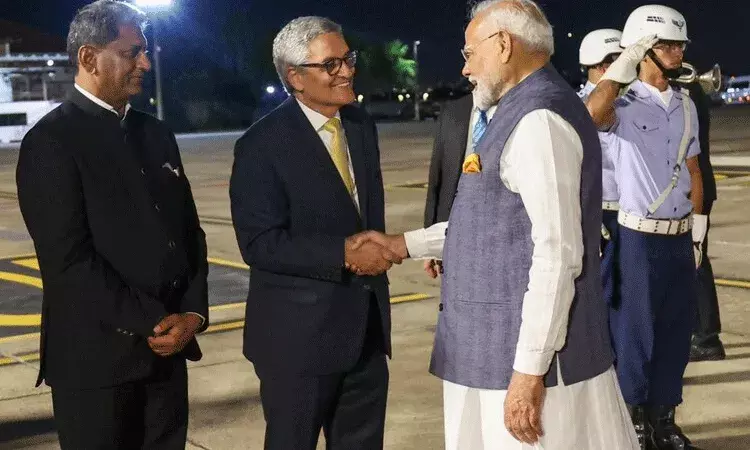 G20 సమ్మిట్‌.. ప్రధాని మోదీకి బ్రెజిల్‌లో ఘనస్వాగతం..