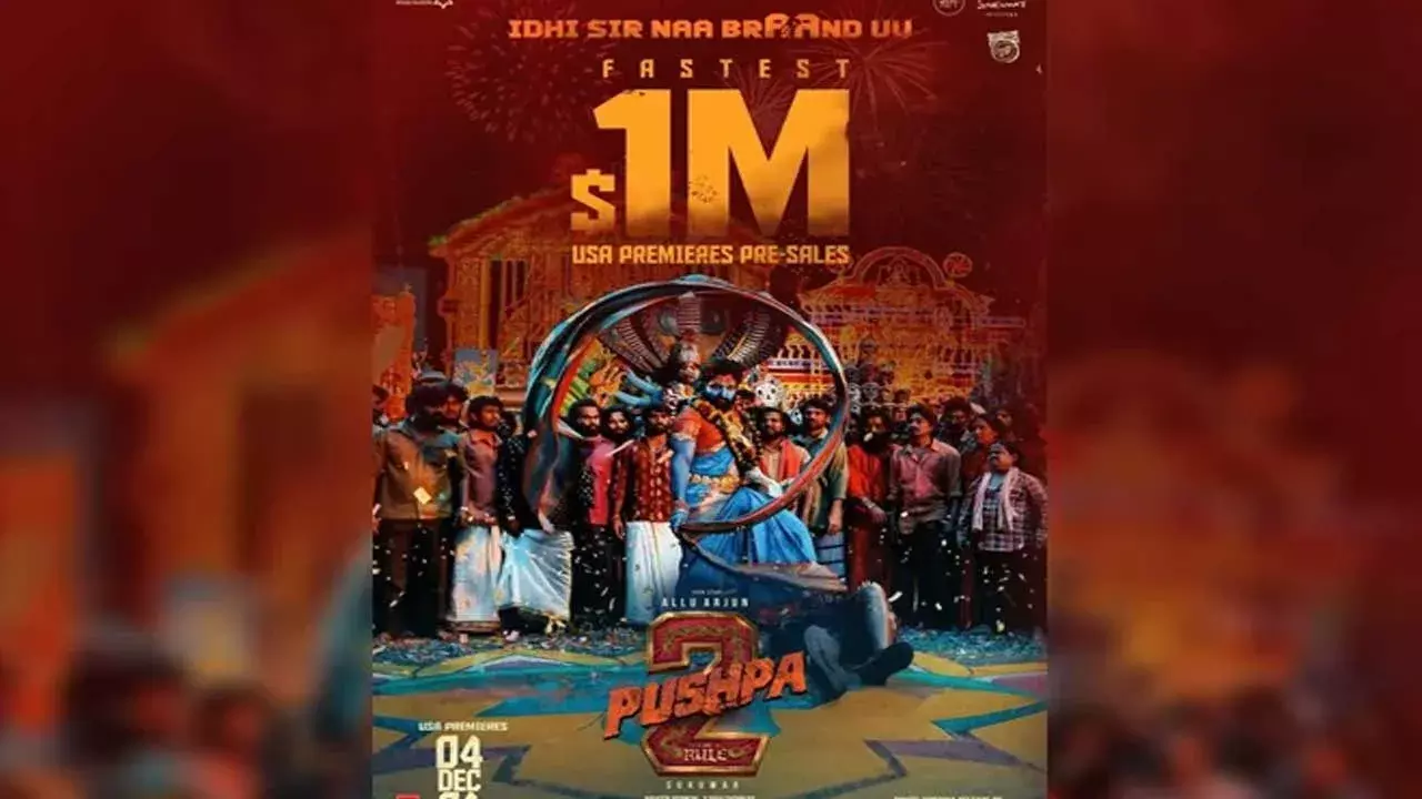 Pushpa 2 :  ఓవర్సీస్ లో పుష్పరాజ్ రికార్డు