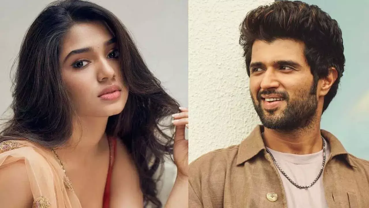 Vijay Deverakonda : విజయ్ దేవరకొండతో బేబమ్మ Vijay Deverakonda : విజయ్ దేవరకొండతో బేబమ్మ