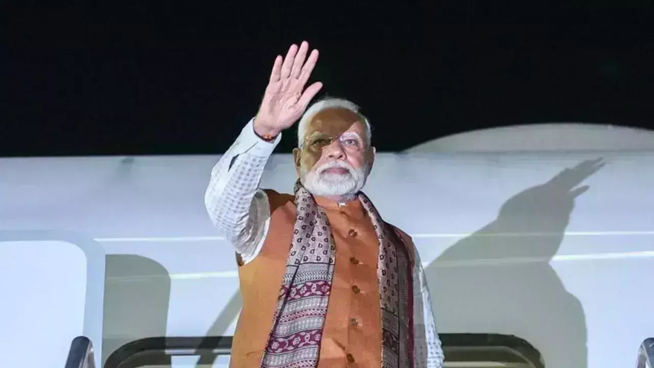 PM Modi:  ముగిసిన మోడీ మూడు దేశాల పర్యటన PM Modi:  ముగిసిన మోడీ మూడు దేశాల పర్యటన